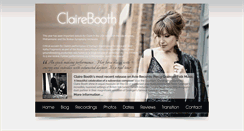 Desktop Screenshot of claire-booth.com